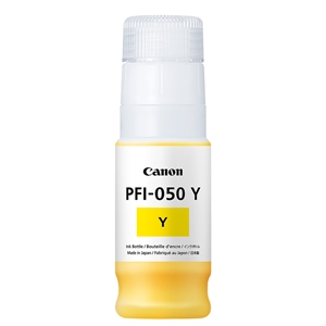 Canon PFI-050 Y Yellow , 70 ml bläckflaska